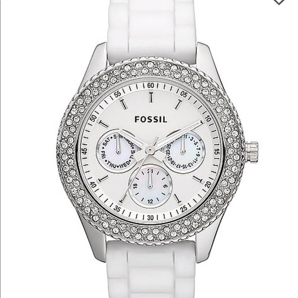 Fossil Stella Silicone Watch
